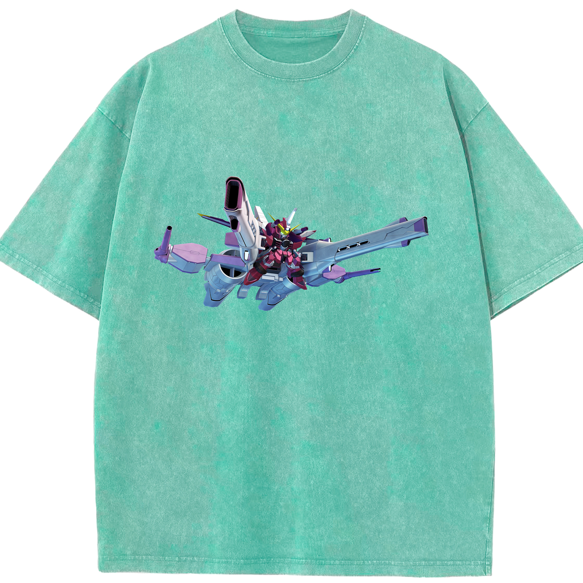（画像用） 機動戦士ガンダム Mobile Suit Gundam 綿100% ヴィンテージ風 半袖Tシャツ（フロントプリント）